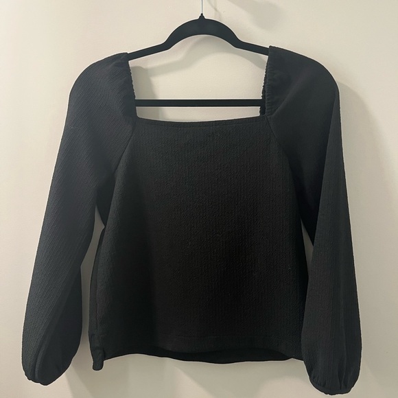 Madewell Square Neck Long Sleeve Top - Picture 4 of 5